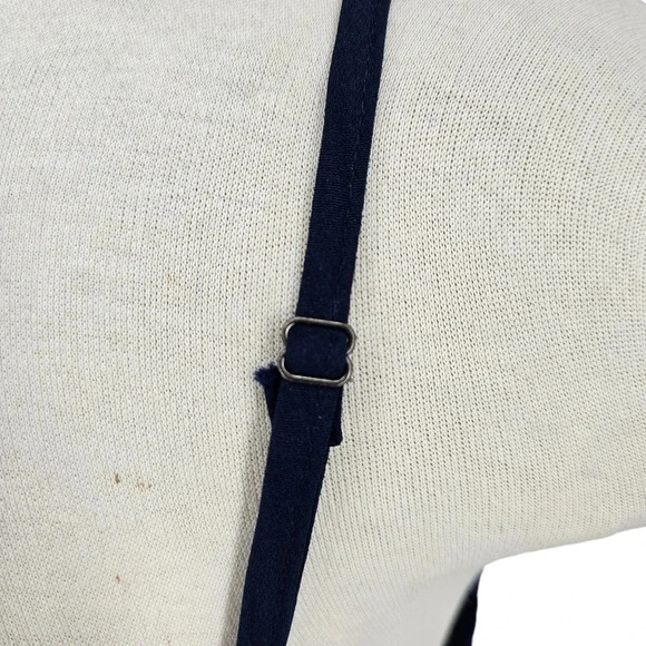 Lovers & Friends Bellini Fit Flare Dress Navy Blue Floral Lace Sleeveless A Line - Picture 7 of 11